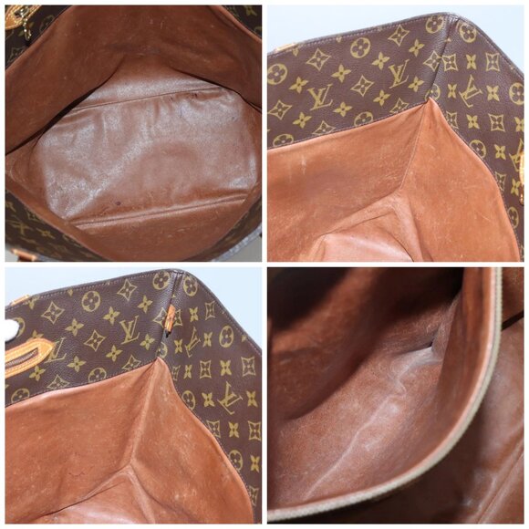 LOUIS VUITTON Monogram Sac Shopping Tote Bag M51108 LV Auth 137411 - Picture 15 of 16